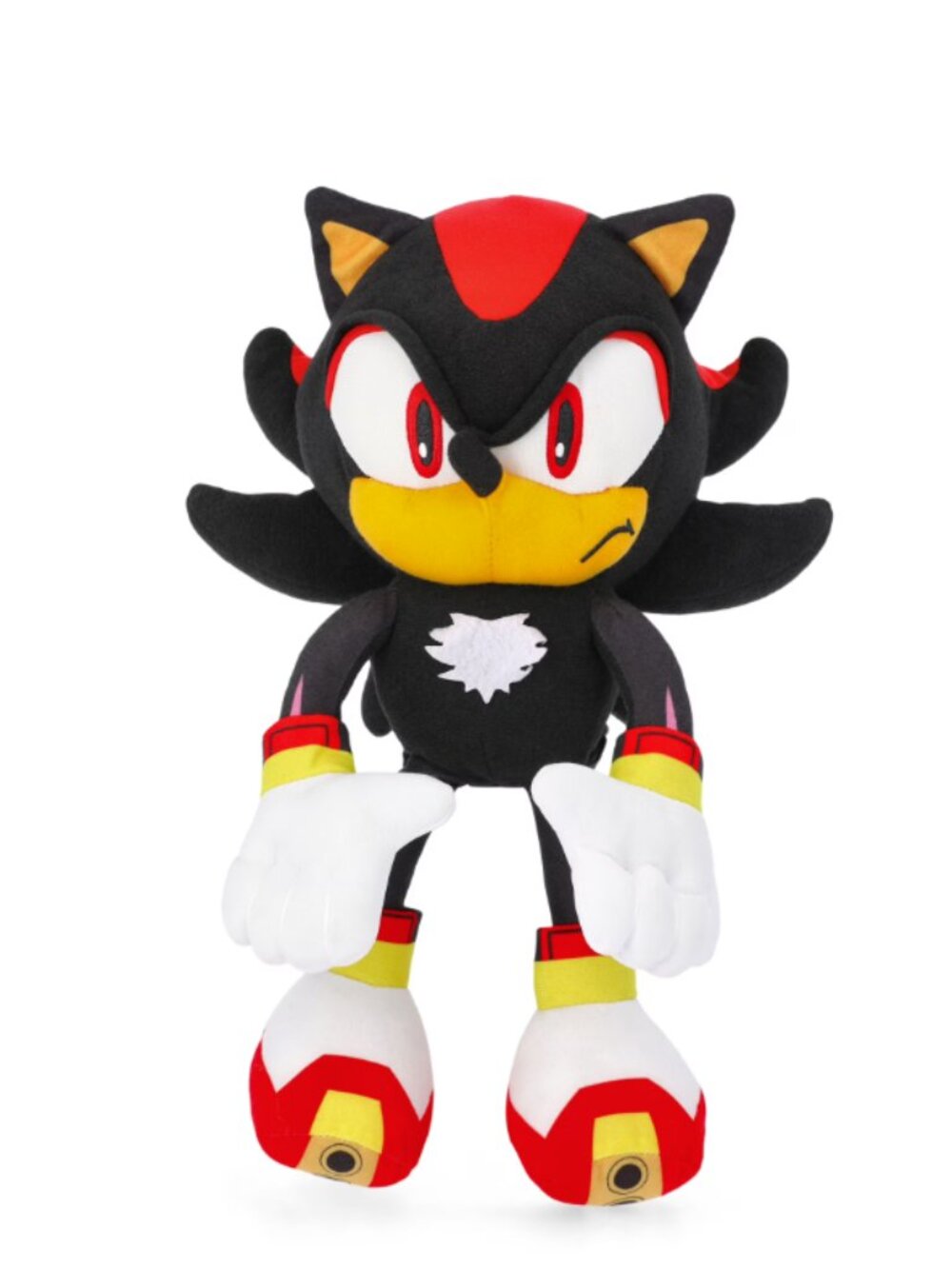 SEGA Shadow the Hedgehog 14" Plush Backpack Black Sonic Kids Bag